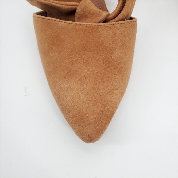 CHELSEA & VIOLET Molly Women's Suede Block Heel Mules - Picture 11 of 12